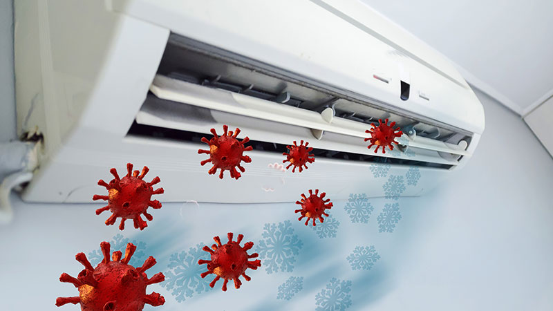 ar condicionado covid-19